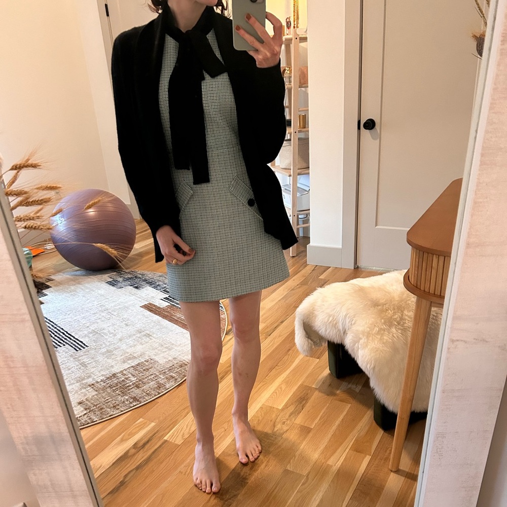 QUINCE | WOMEN'S MONGOLIAN CASHMERE OPEN CARDIGAN SWEATER IN COLOUR BLACK